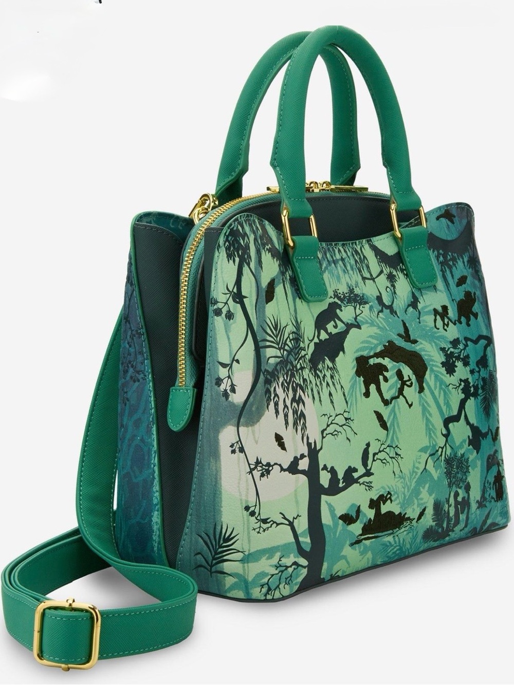 Loungefly Disney The Jungle Book Character Silhouettes Handbag 🆕🆕🆕 Purse - Picture 2 of 4